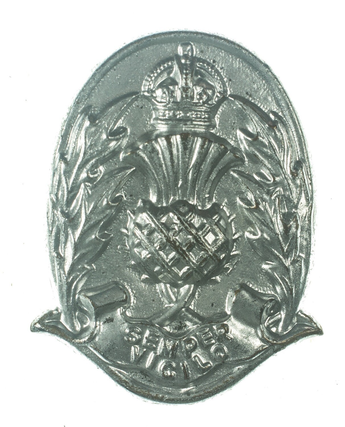 Scottish Police National Standard &quot;Other Ranks&quot;  Cap Badge