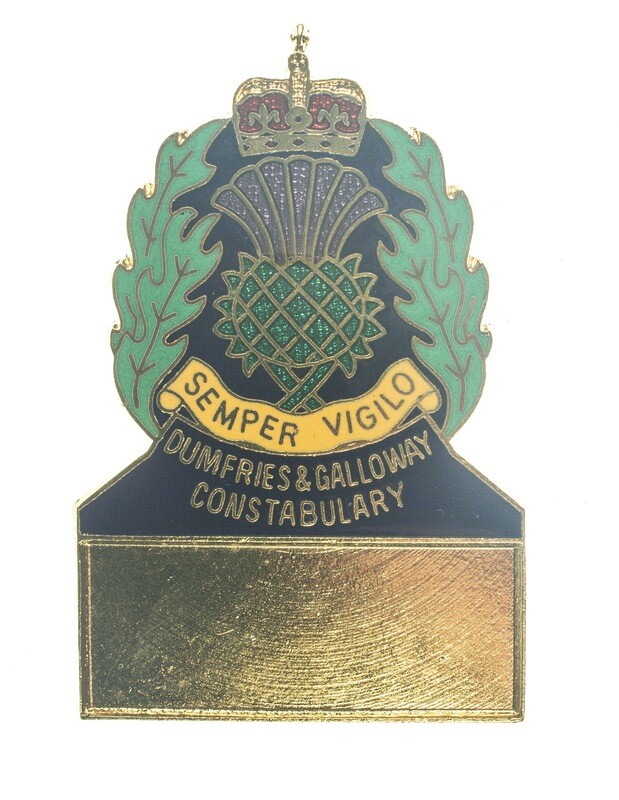 Dumfries &amp; Galloway Police Identification Badge
