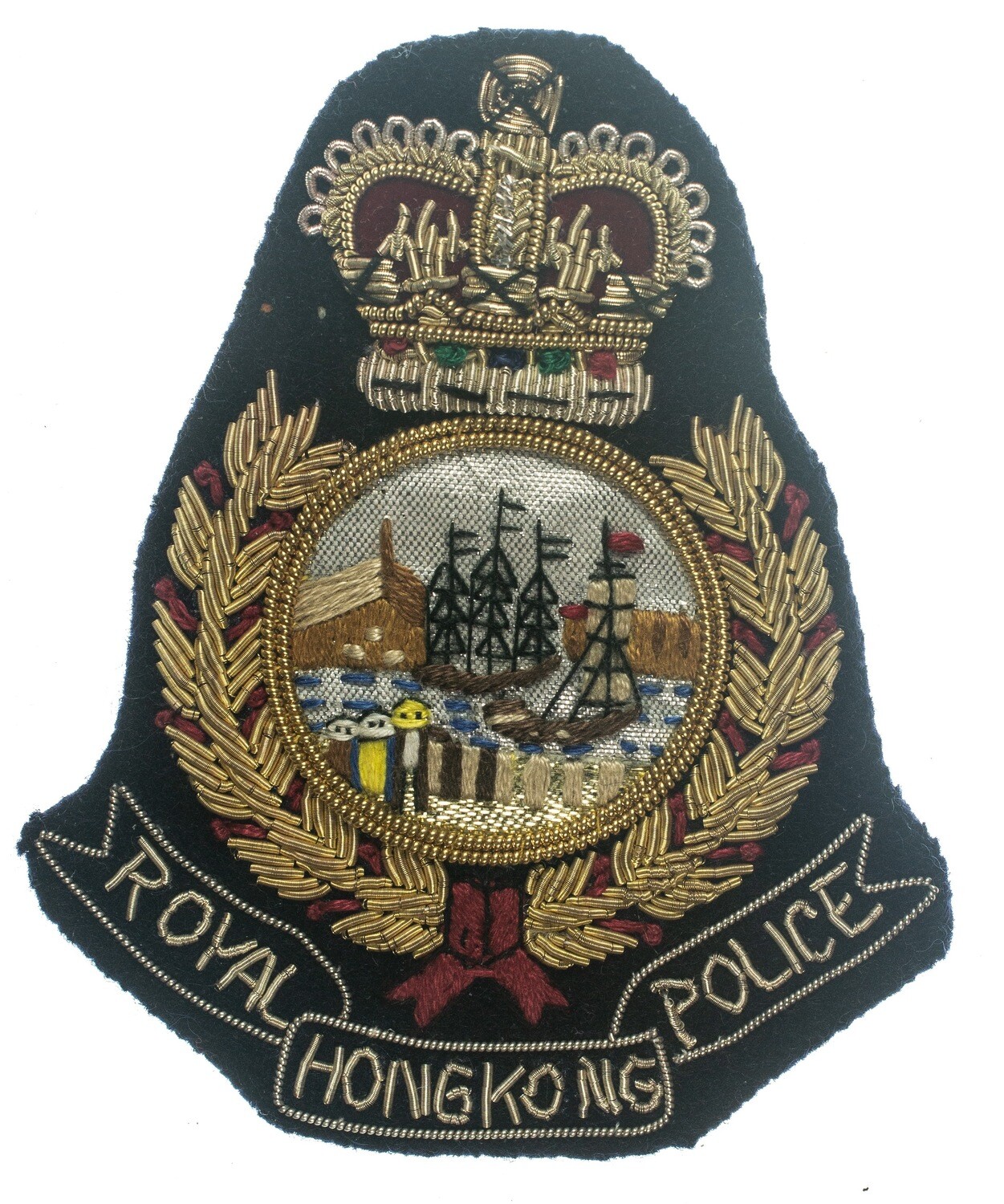 Royal Hong Police Blazer Badge (1953-1997)
