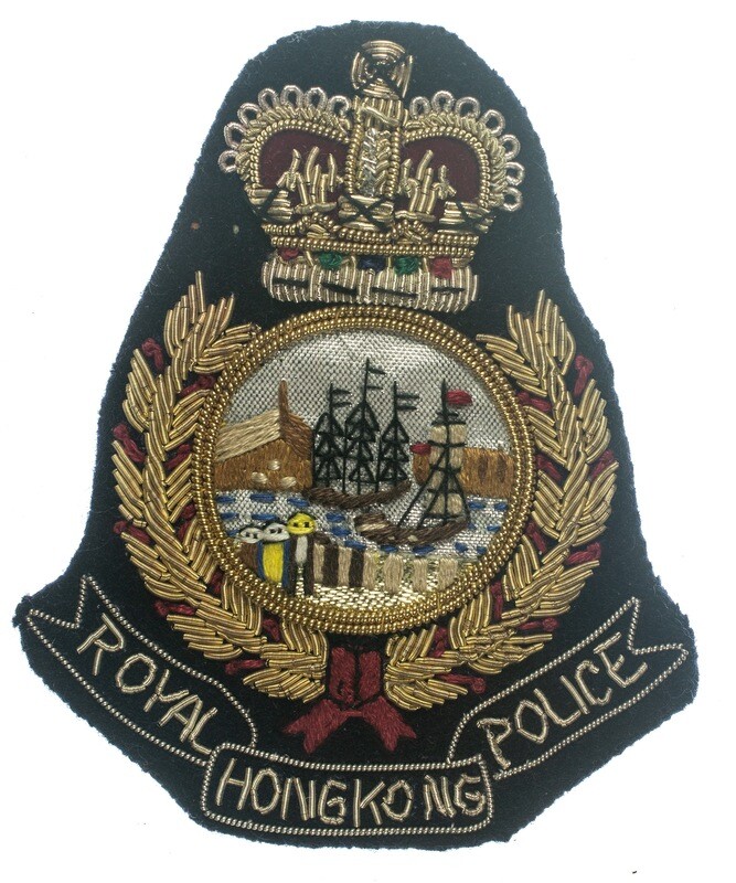 Royal Hong Police Blazer Badge (1953-1997)