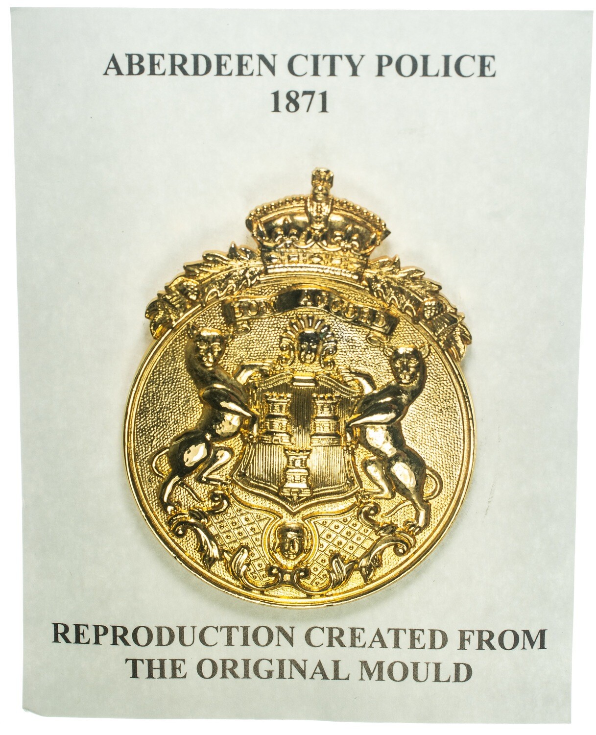 Aberdeen City Police (Official 1871 replica)