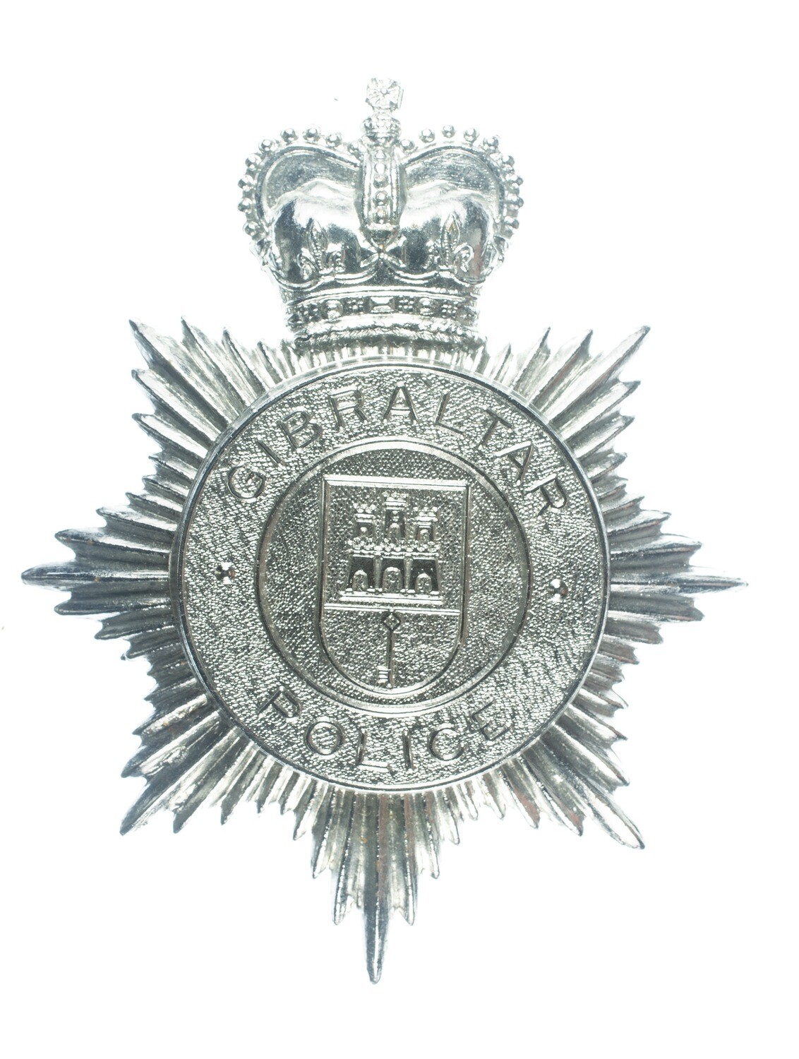 Royal Gibraltar Police Helmes Plate