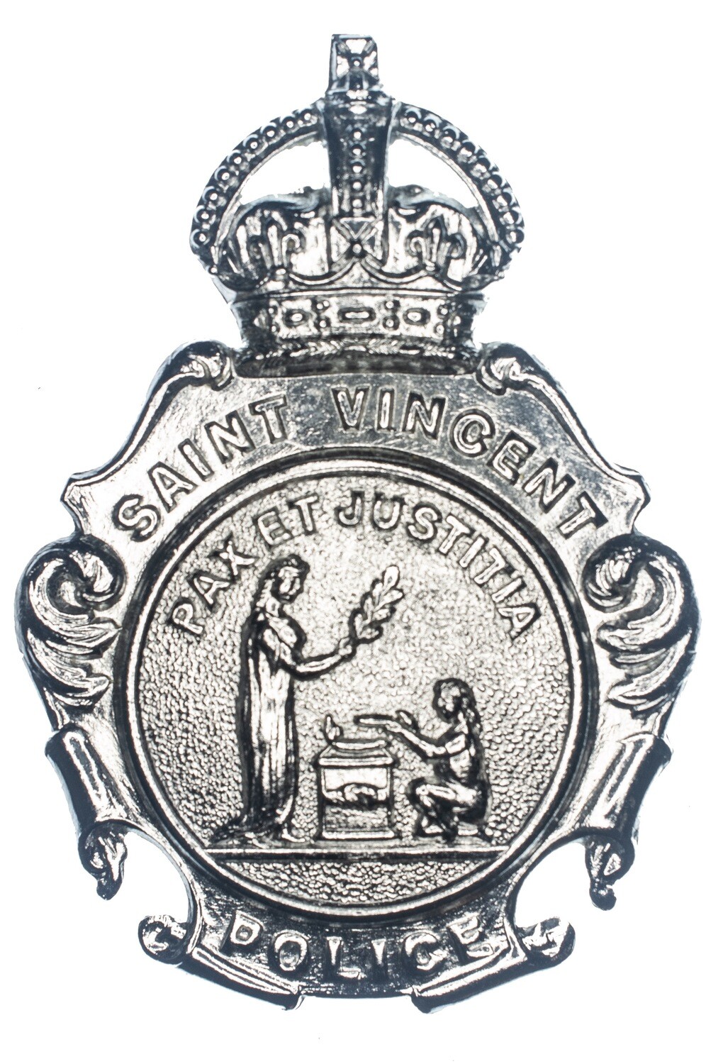 Saint Vincent Police (with Kings Crown)