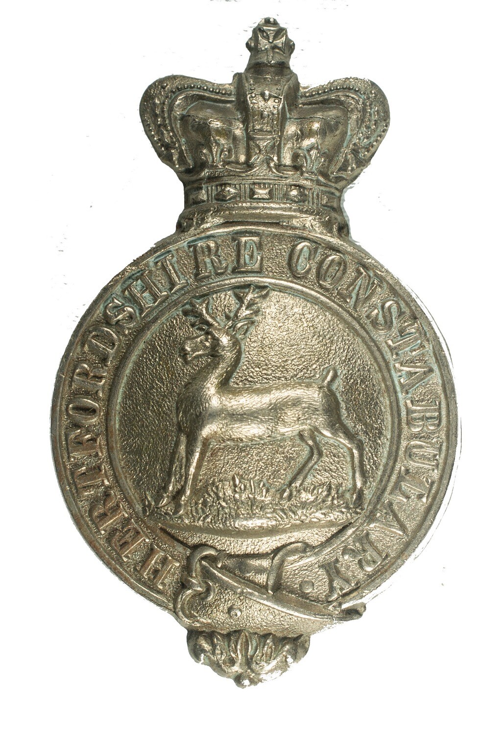 Hertfordshire Constabulary Cap Badge (Victorian era)