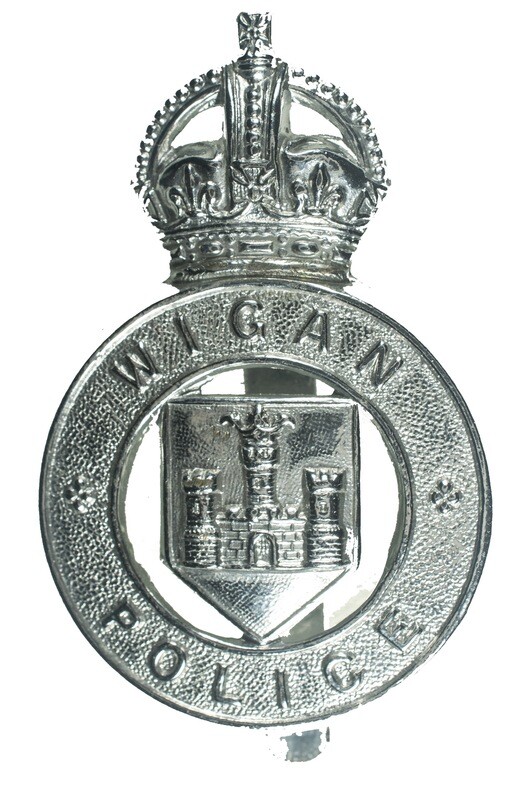 Wigan Borough Police Cap Badge