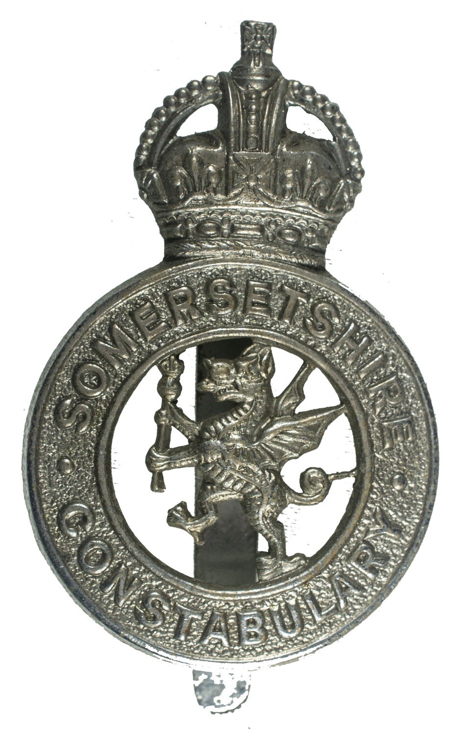 Somersetshire Constabulary  Cap Badge