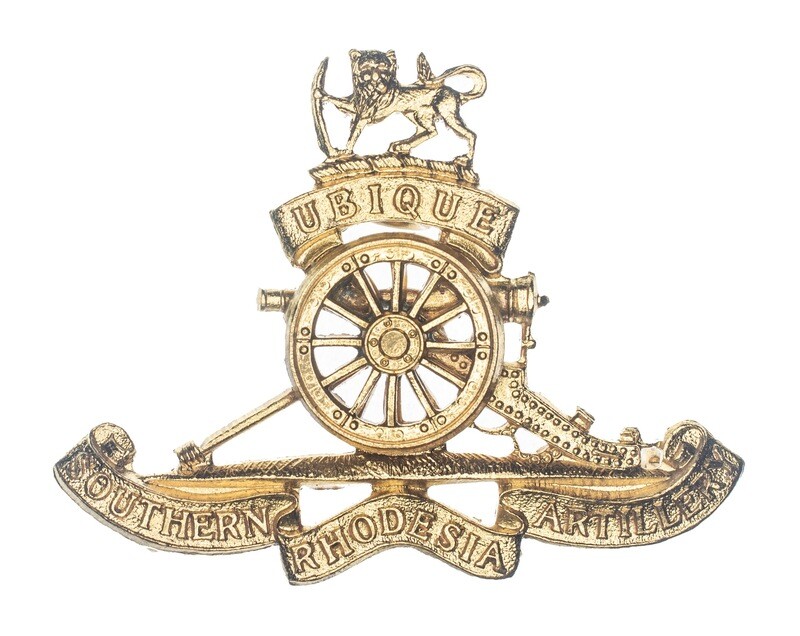 Southern Rhodesia Artillery Beret Badge