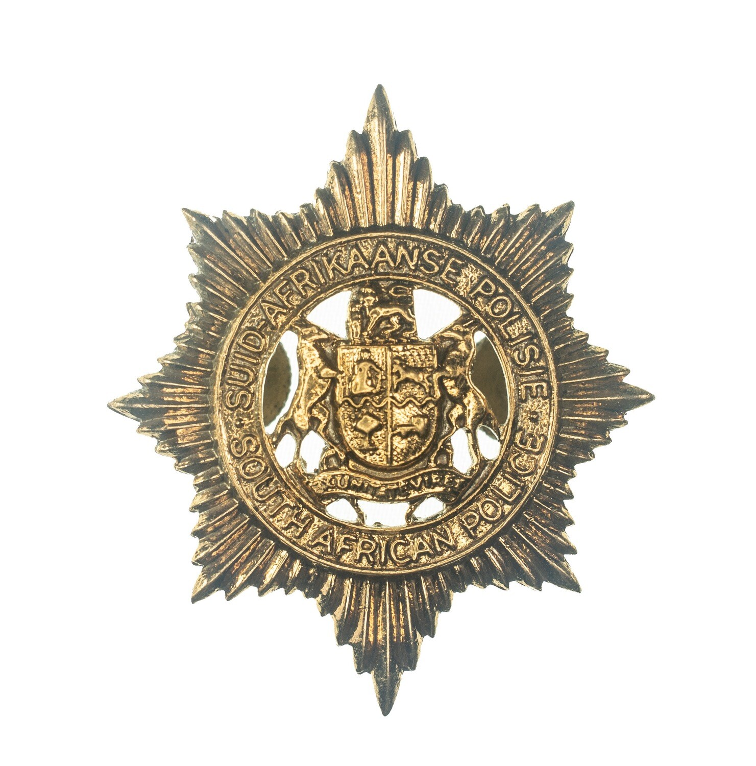 South African Police Cap Badge (European Ranks)