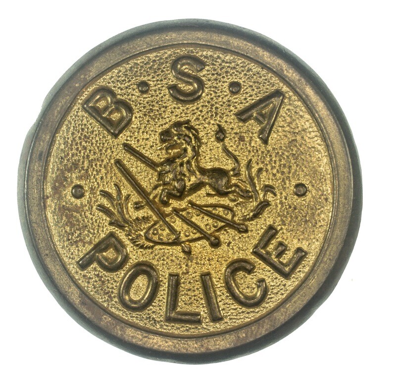 British South Africa Police Bridle Boss