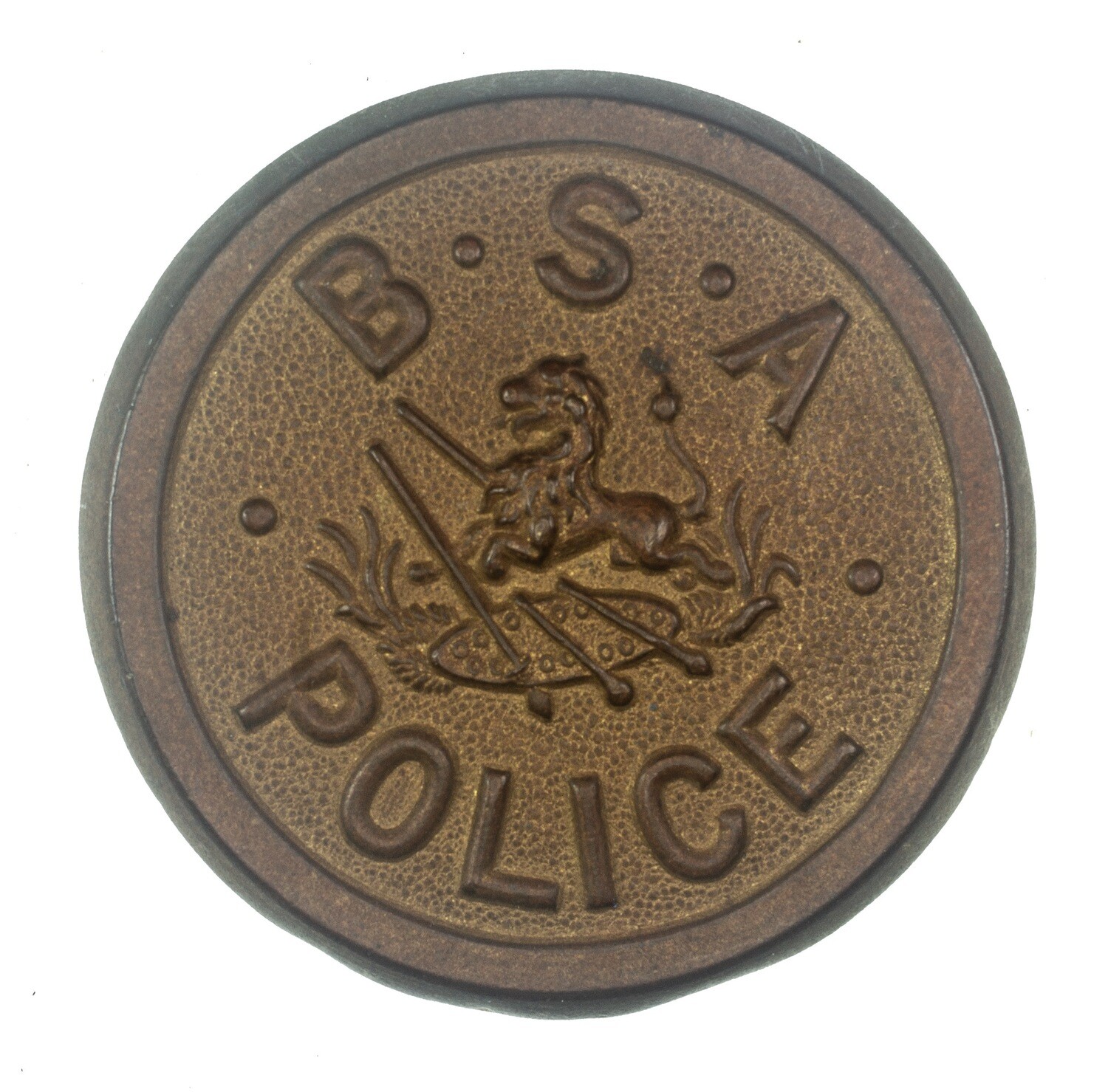 British South Africa Police Bridle Boss (1896-1920&#39;s)