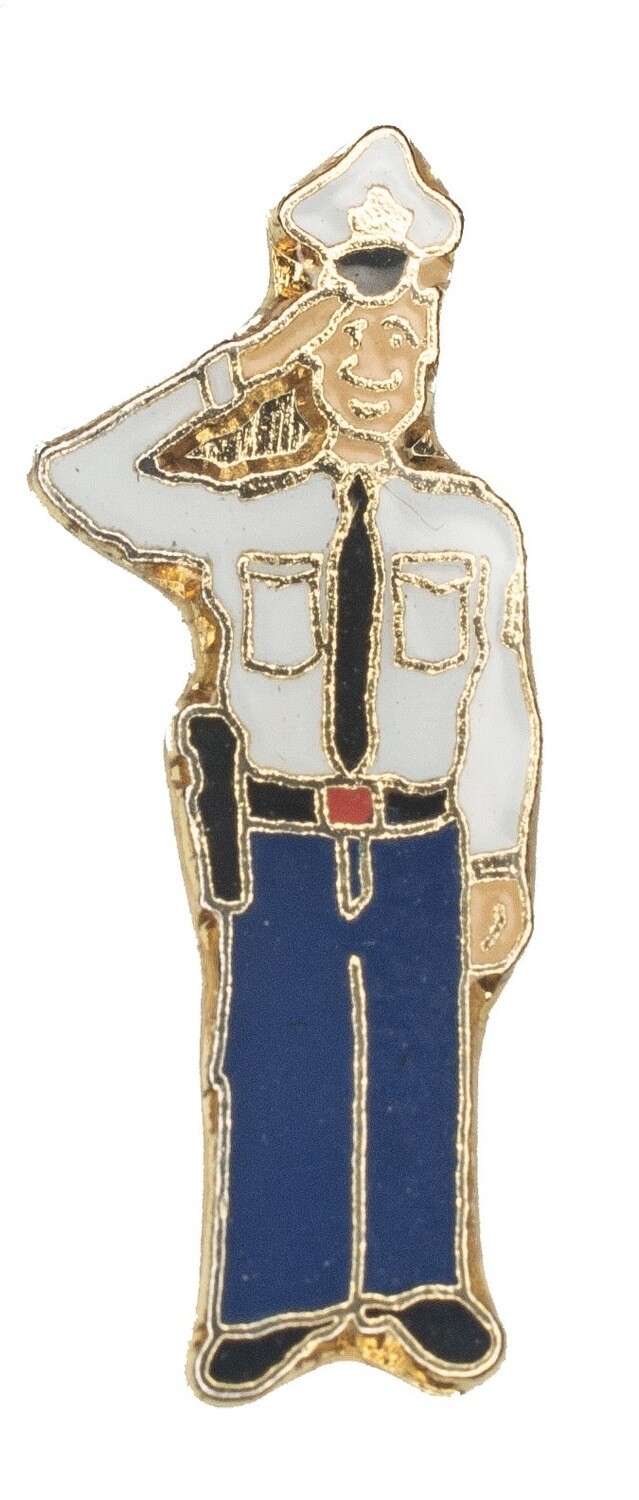 Saluting Officer Pin