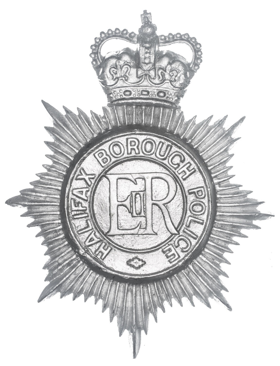 Halifax Borough Police Helmet Plate (1953-1968)