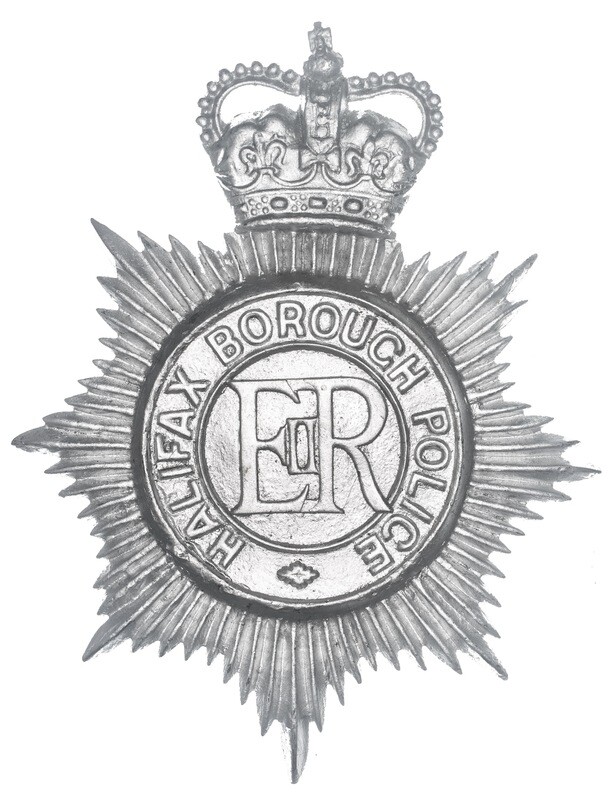 Halifax Borough Police Helmet Plate (1953-1968)