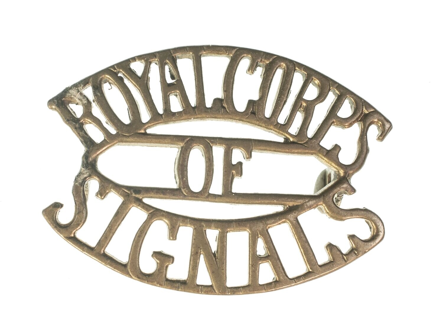 Royal Corps of Signalss Shoulder Title (c. WW2)