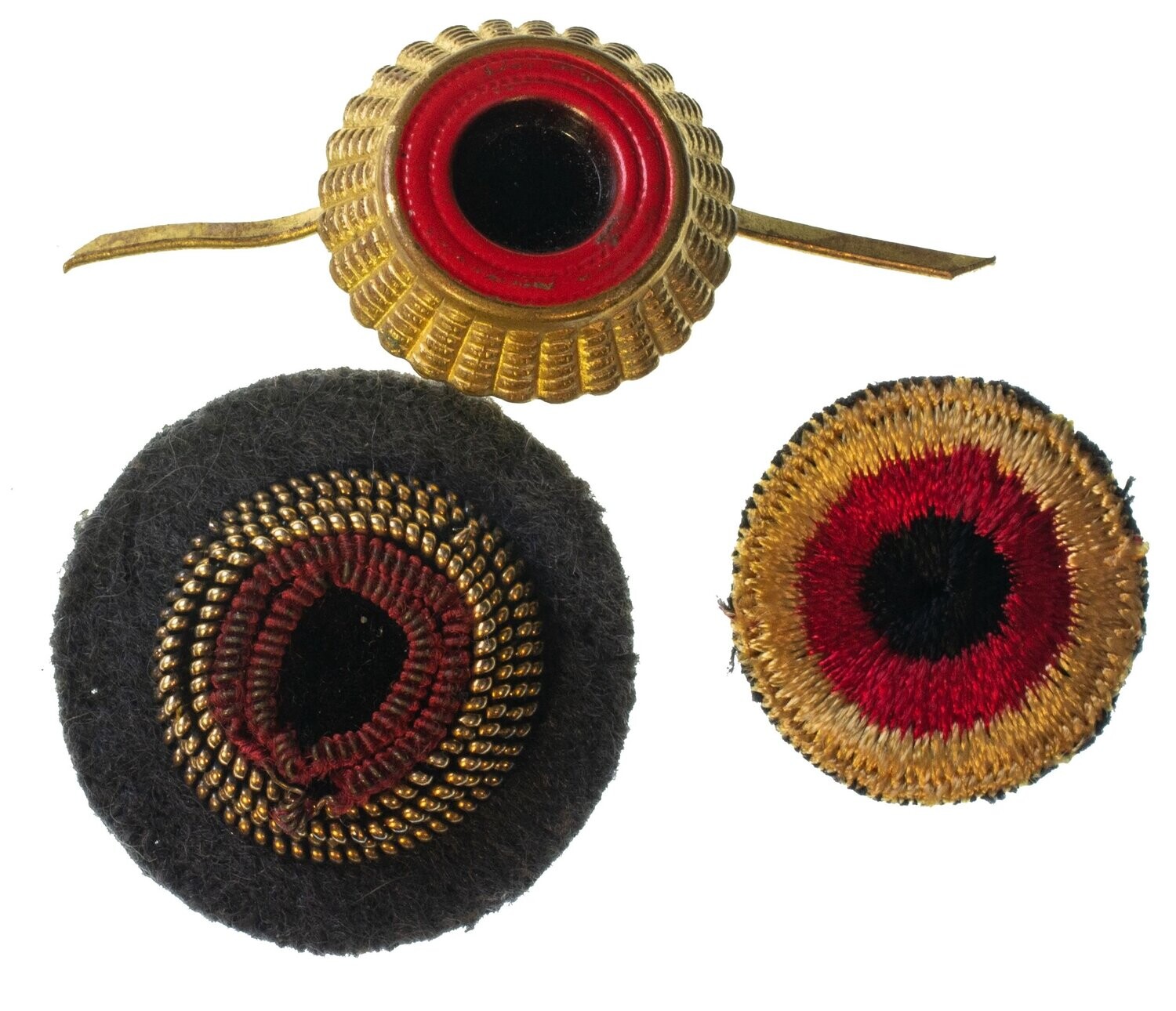 German Military : Assorted headgear insignia