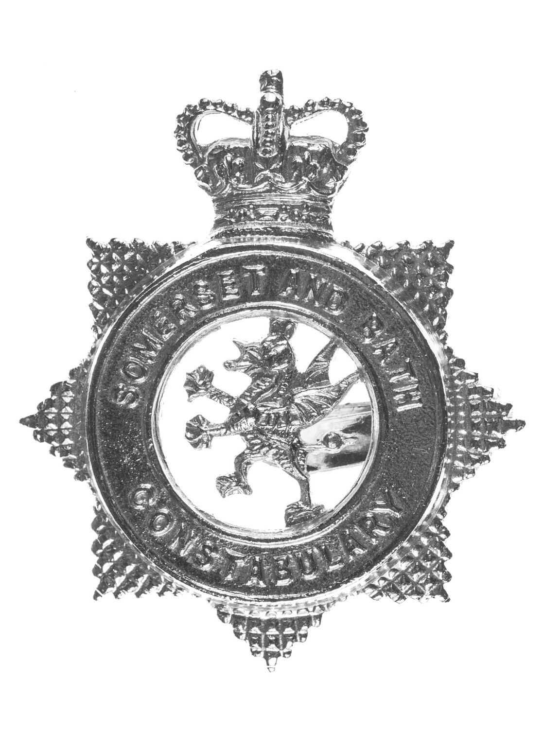 Somerset &amp; Bath Constabulary  Cap Badge (1967-1974)