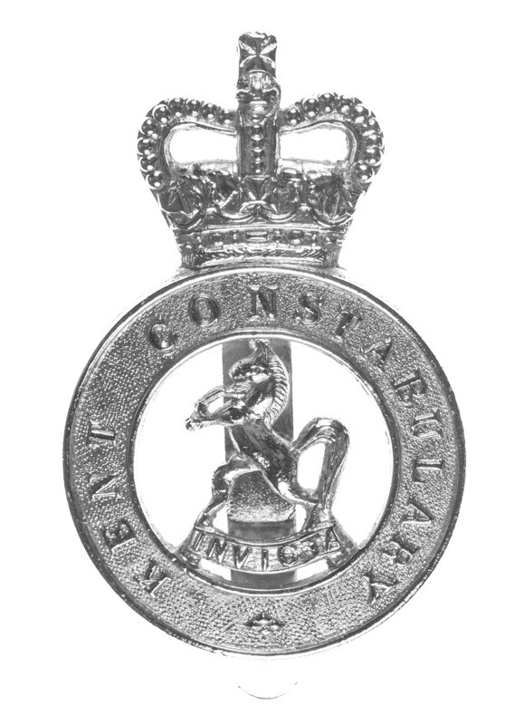 Kent  Constabulary  Cap Badge (1953-2004)
