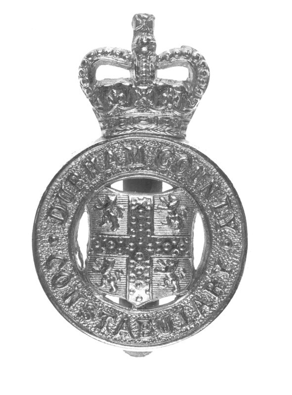 Durham County  Constabulary  Cap Badge (1953-1974)