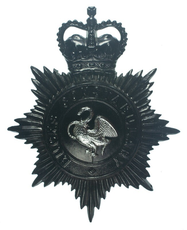 BUCKS CONSTABULARY HELMET PLATE