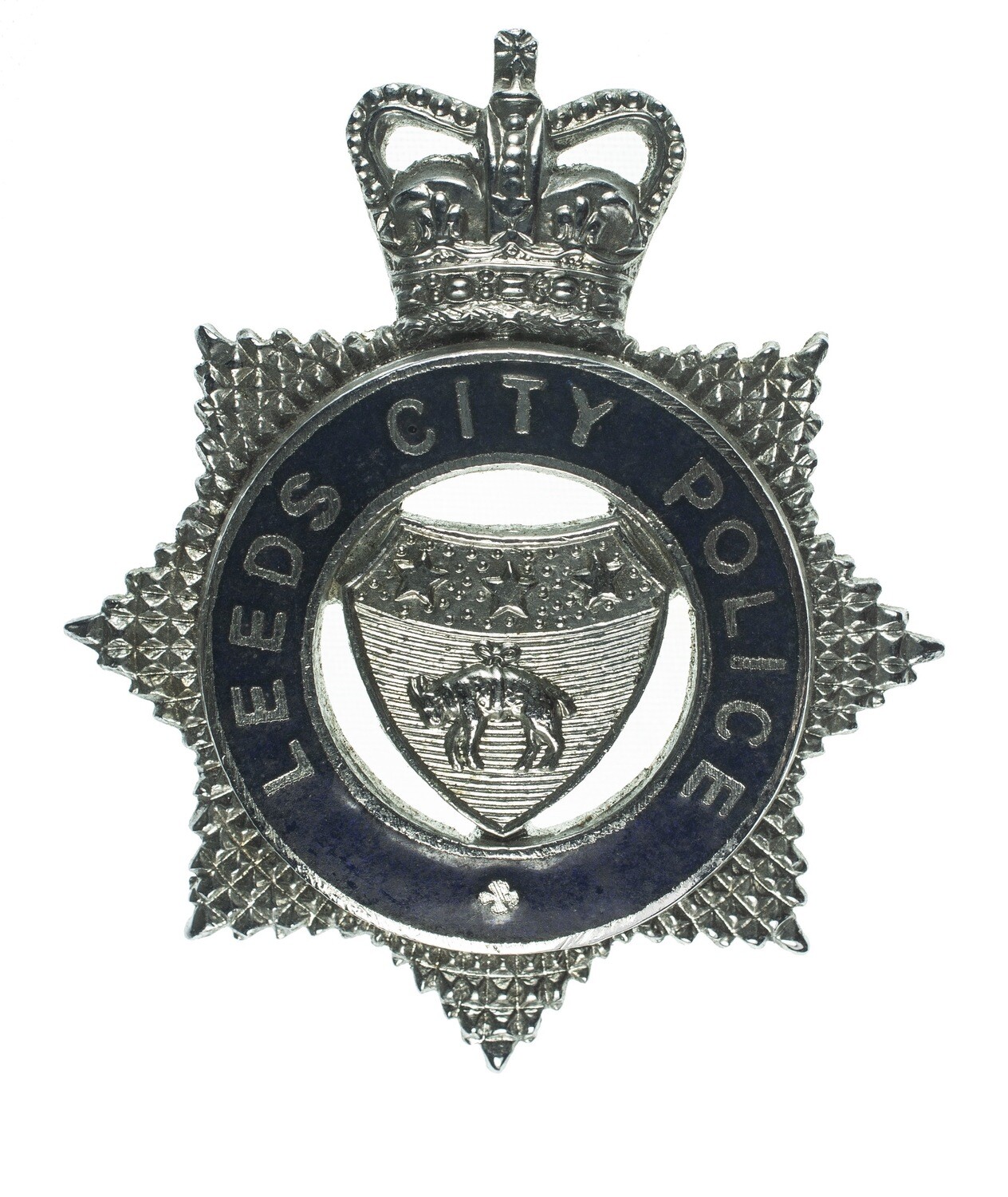 LEEDS CITY POLICE SENIOR OFFICER CAP BADGE