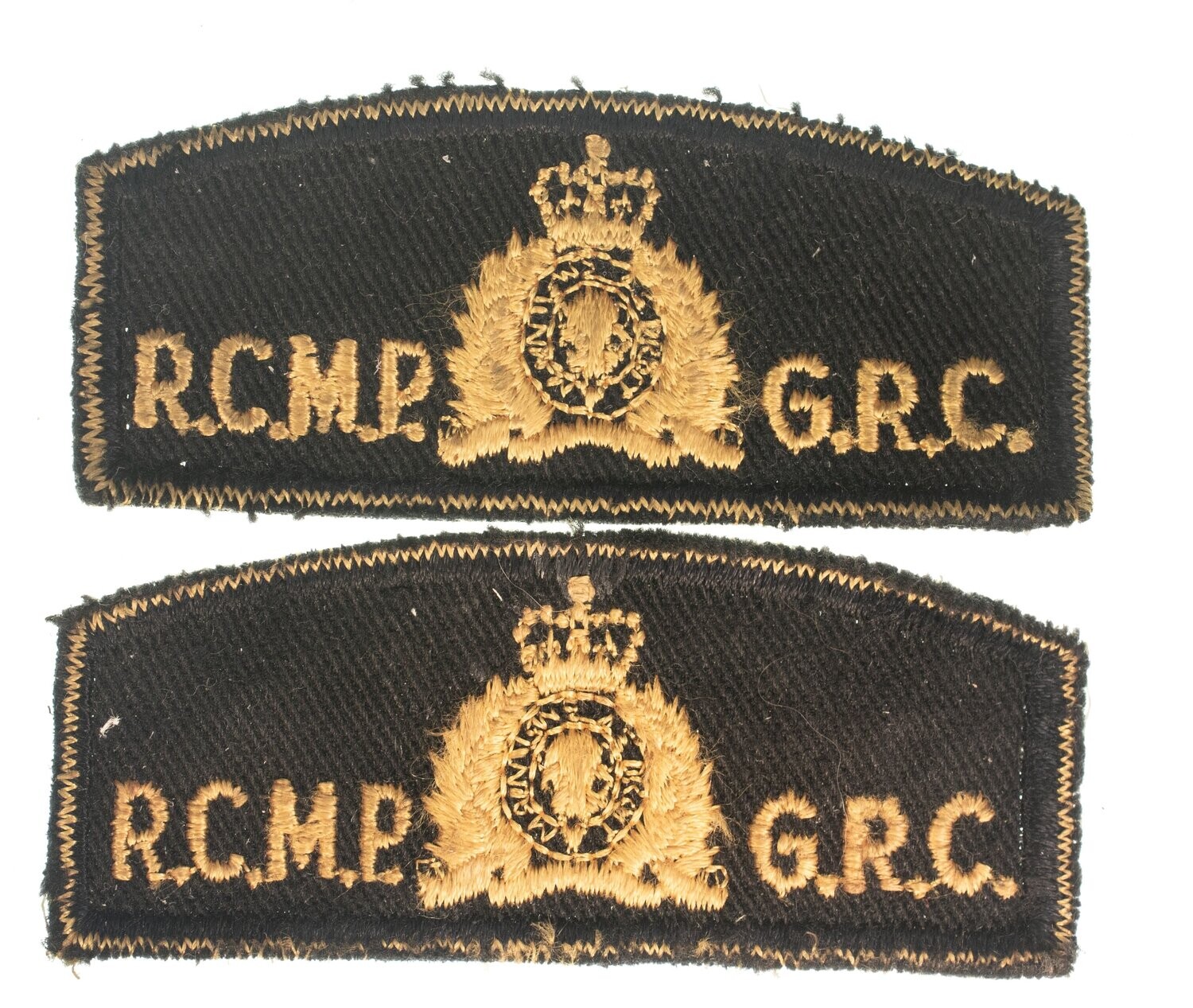 R.C.M.P.  Work Dress Shoulder Insignia