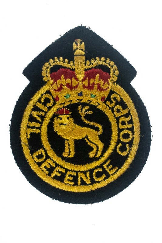 Civil Defence Corps  Patch