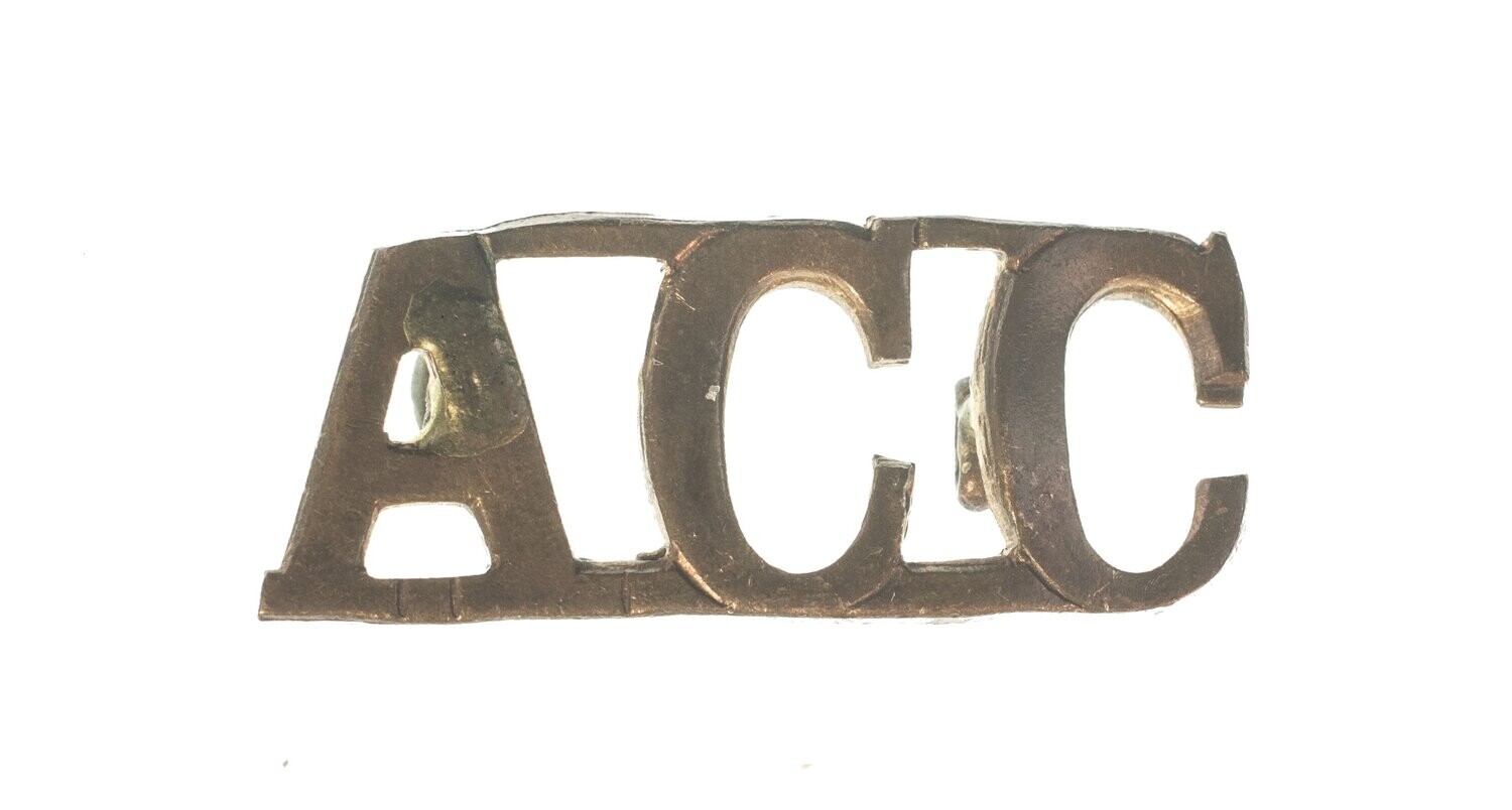 Army Catering Corps Shoulder Title (c. WW2)