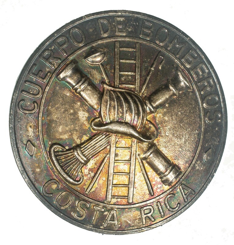 Costa Rica Fire Service Badge