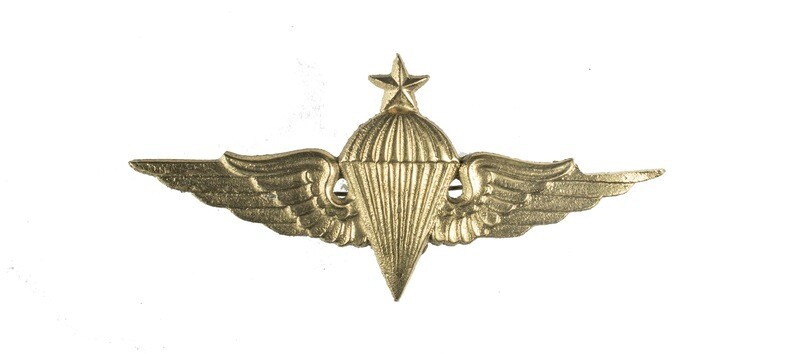 Syrian Officer Senior Paratrooper Wings