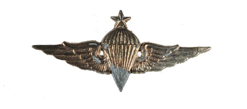Syrian Officer Senior Paratrooper Wings