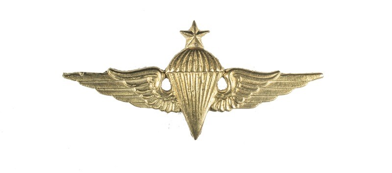 Syrian Officer Senior Paratrooper Wings