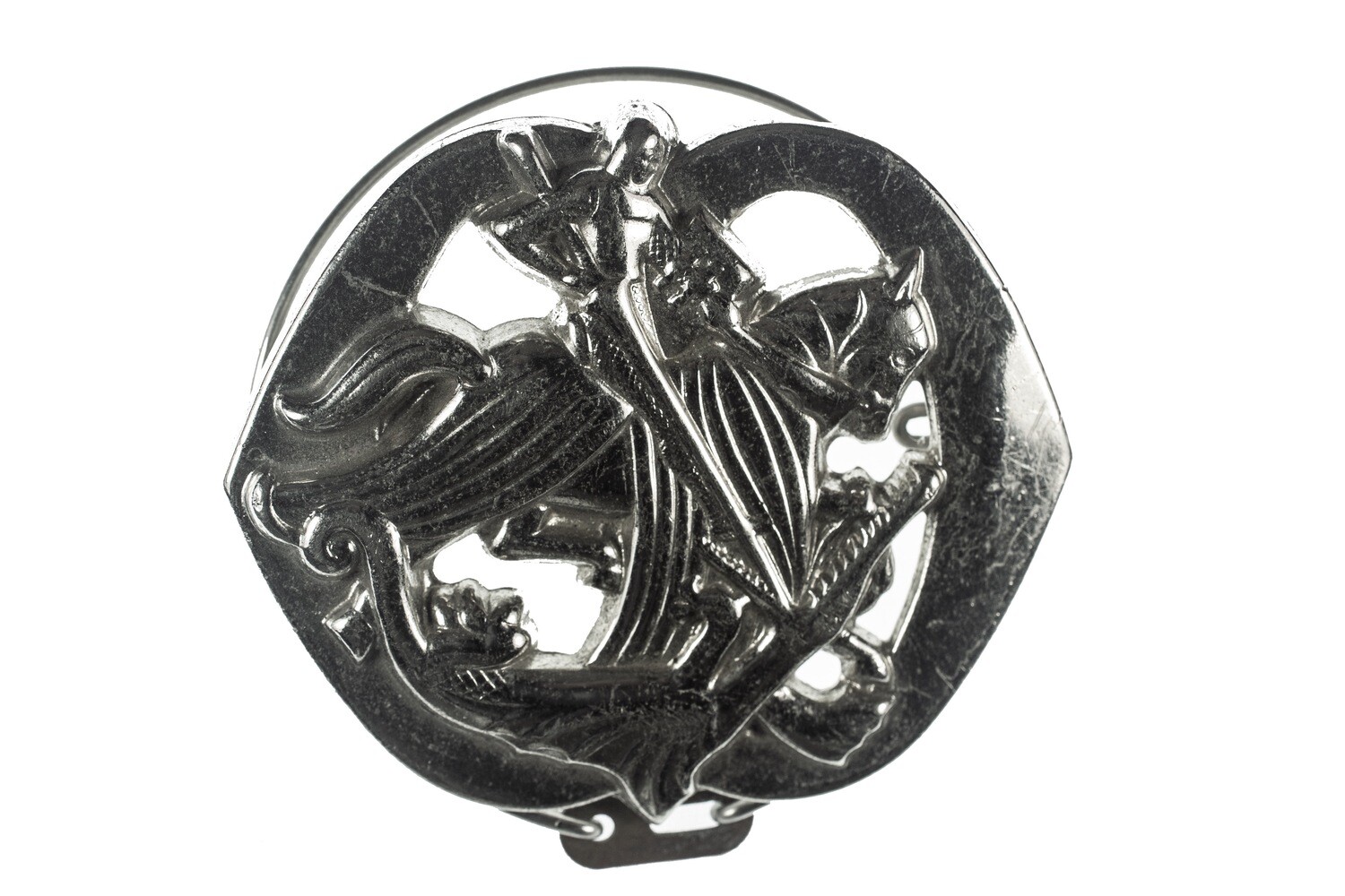 Netherlands Military Beret Badge:Regiment Huzaran Van Styzma
