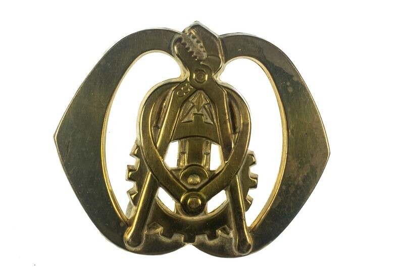 Netherlands Military Beret Badge: Regiment Technische Troepen