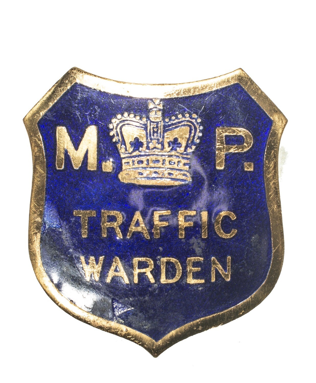 Metropolitan Police Traffic Warden badge