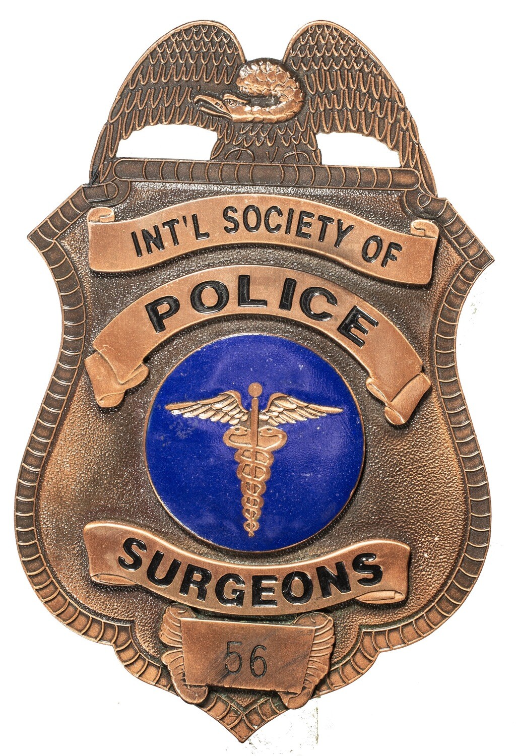 International Society of Police Surgeons Plaque #56