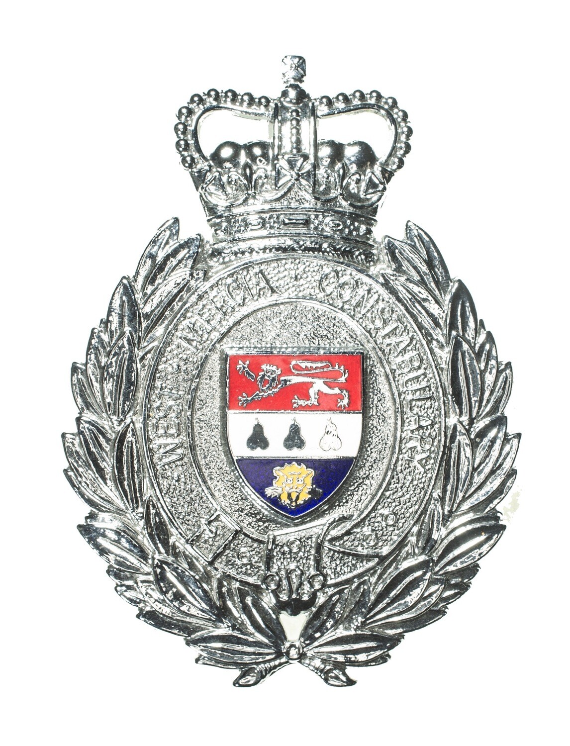 West Mercia Police Helmet Plate