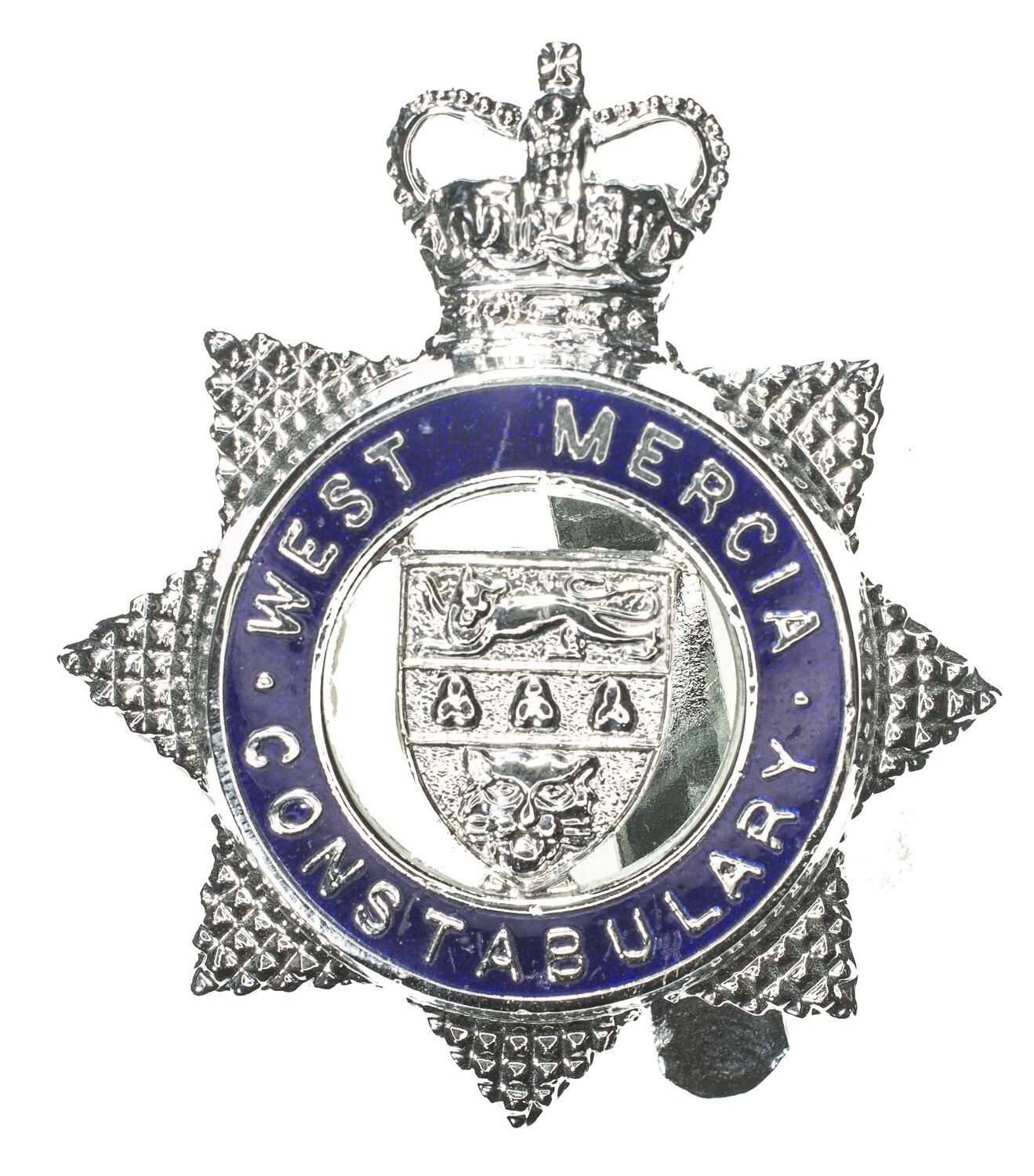 West Mercia Police Officer Cap Badge