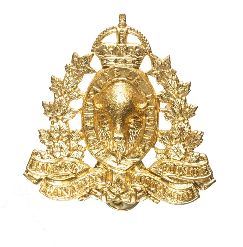 R.C.M.P.  Cap Badge