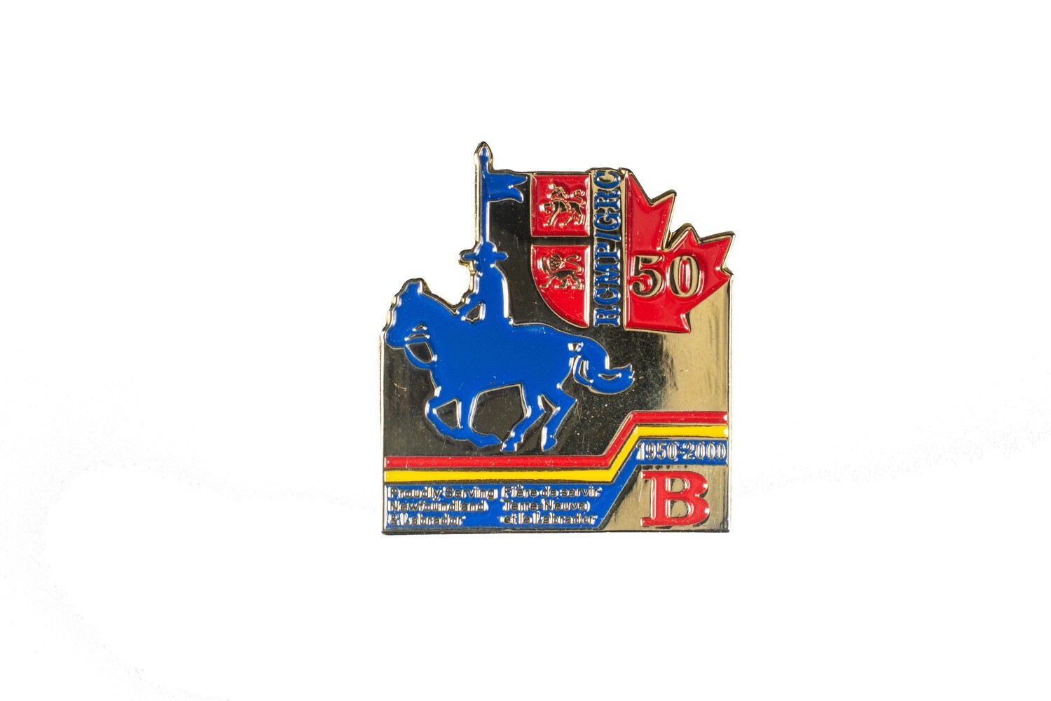 R.C.M.P. - B Division (1950-2000) Police Pin