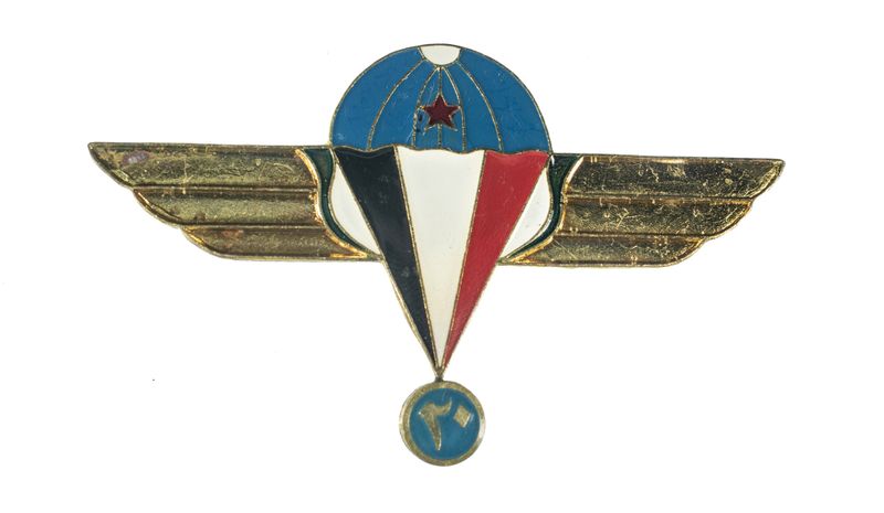 South Yemen - 2nd Parachute Battalion Wings.   c.1986