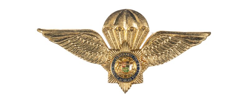 South African Police Police Special Task Force Parachute Wings (Original 1st issue**)