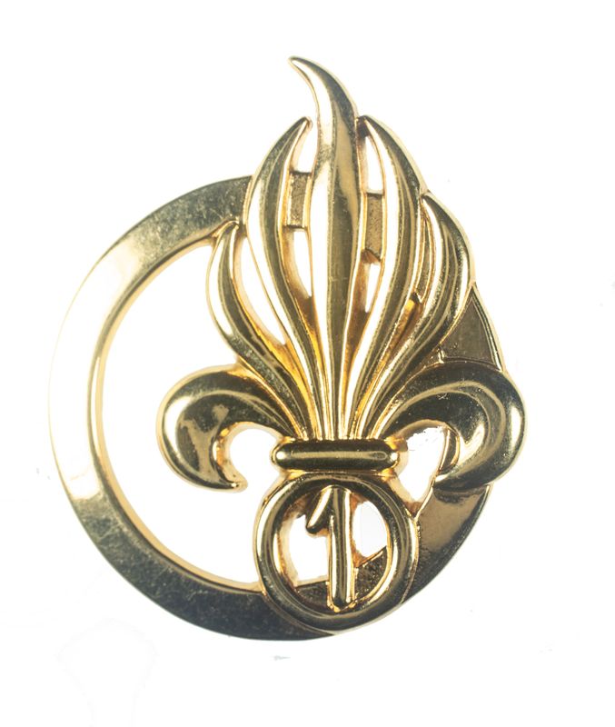1e Régiment Étranger de Cavaleri (1er R.E.C..) insignie de couiffure
