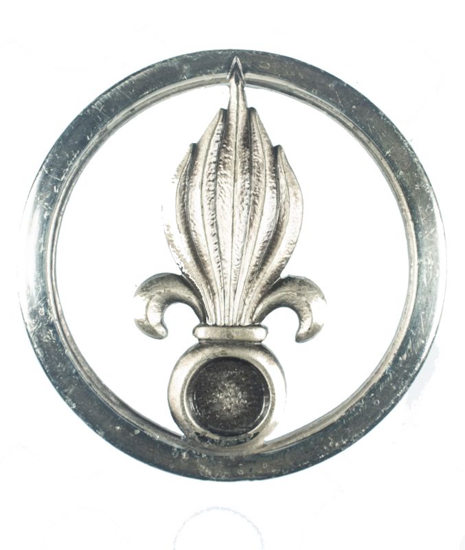 Régiment Étranger de Cavalerie (R.E.C.) insignie de couiffure