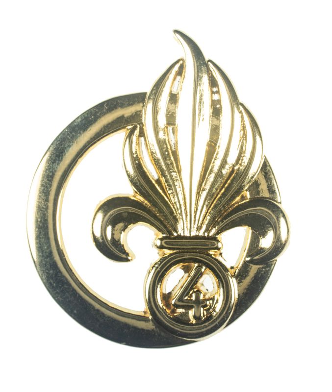 4e Régiment Étranger de Cavaleri (4º R.E.C..) insignie de couiffure