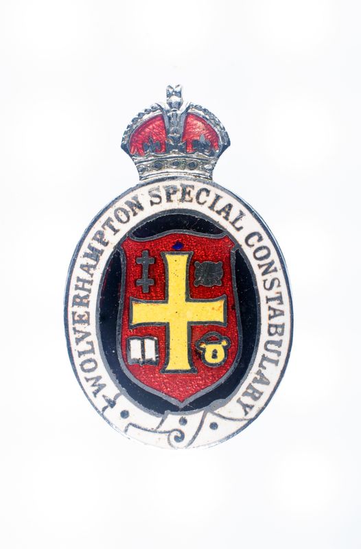 WOLVERHAMPTON POLICE SPECIAL CONSTABLE BADGE