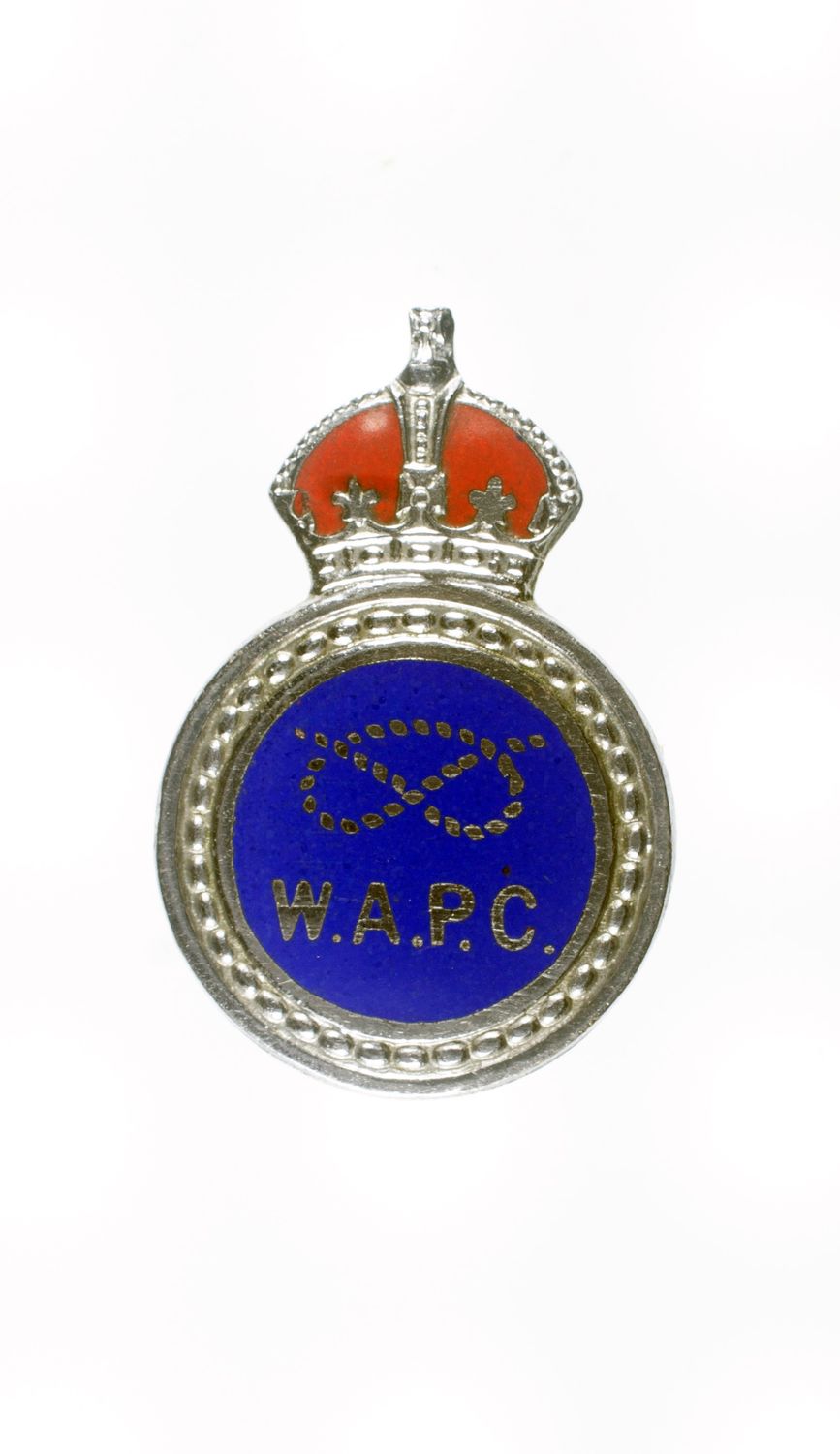 STAFFORDHIRE CONSTABULARY W.A.P.C. BADGE
