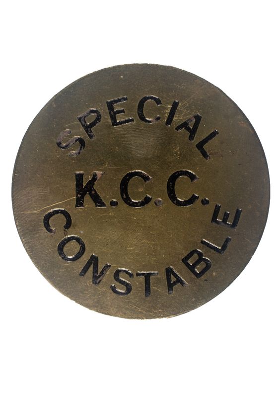 Kent county constabulary SPECIAL CONSTABLE BADGE