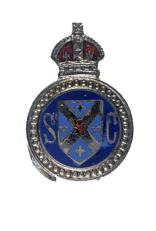STIRLINGSHIRE SPECIAL CONSTABLE BADGE
