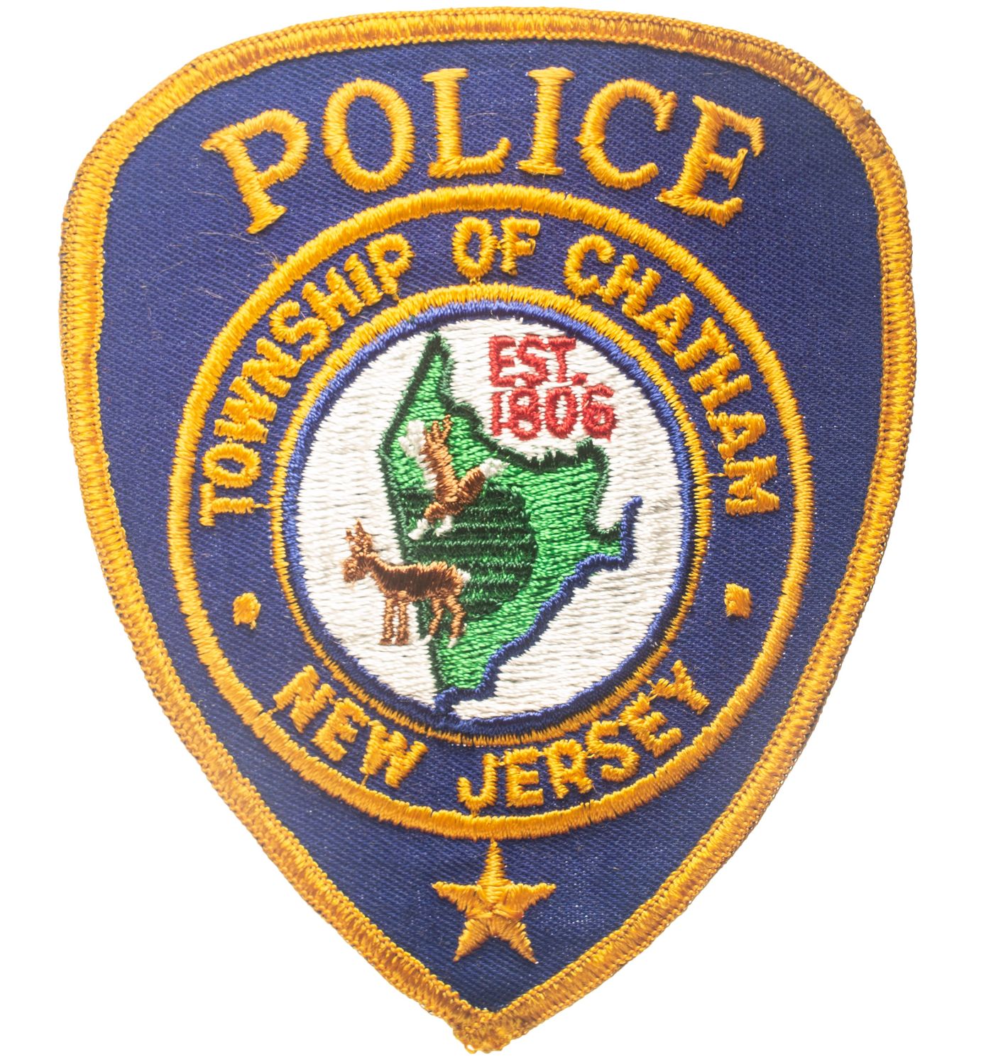 Chatham Township  (New Jersey) Police Patch