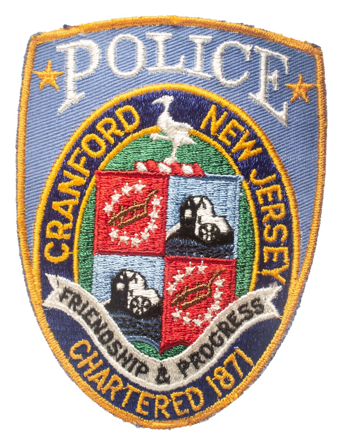 Cranford (New Jersey) Police Patch